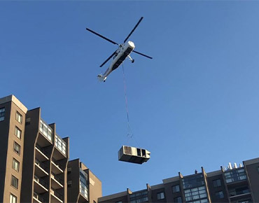 Albany Helicopter HVAC Lift
